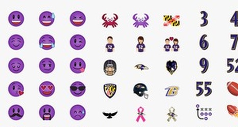 Ravens Unveil Team Specific Emoji Collection