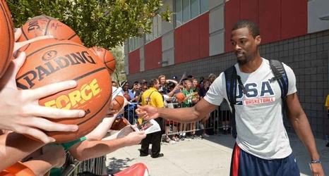 Harrison Barnes excited to spread the game of basketball 