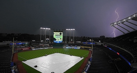 Rainy weather in the forecast for Kansas City Royals opening day game ...