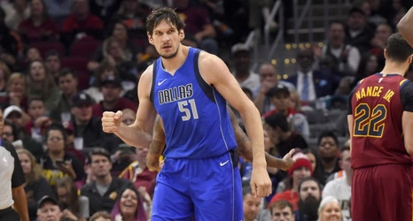 Mavericks: Boban Marjanovic (back) out vs. Spurs