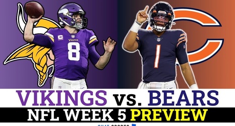 Chicago Bears at Minnesota Vikings: Initial injury reports for