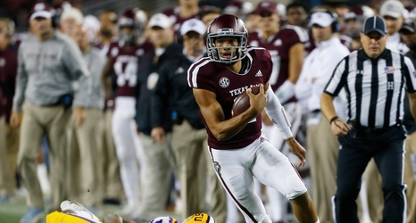 Texas A&M's Kellen Mond explains the good fortune that enabled the