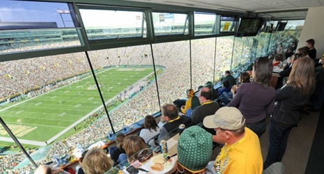 Lambeau Field – Luxury Suite (Skybox) Seating Views, Box #6063