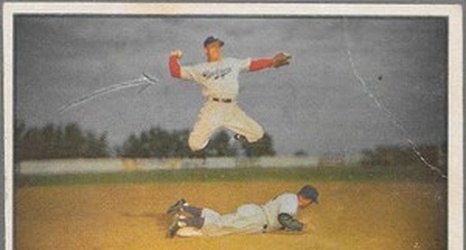 1953 Bowman Color Pee Wee Reese