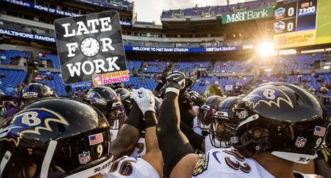 Late For Work 9/6: NFL Sleeping on Underdog Ravens in National Power