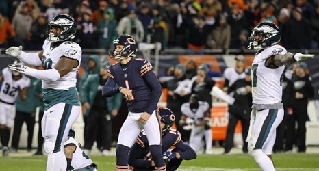 kickers struggle cody kicks bears yard practice miss famous after parkey bleacher nfl report