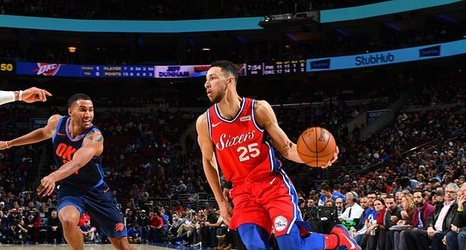 Is Ben Simmons losing ground in the Rookie of the Year race?