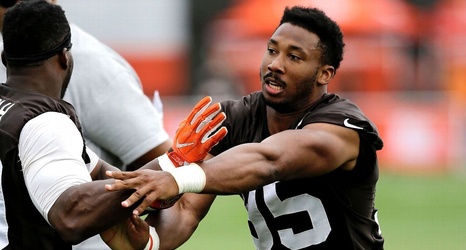 myles garrett scrimmage sacks