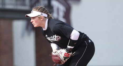 state softball mississippi missouri beats university