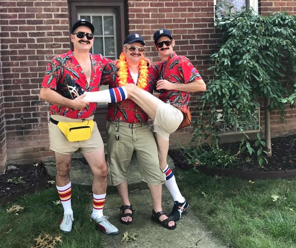 PHOTOS: We Interviewed The Bros Who Dressed As Magnum P.I., Went To A Detroit Tigers Game And Got Kicked Out