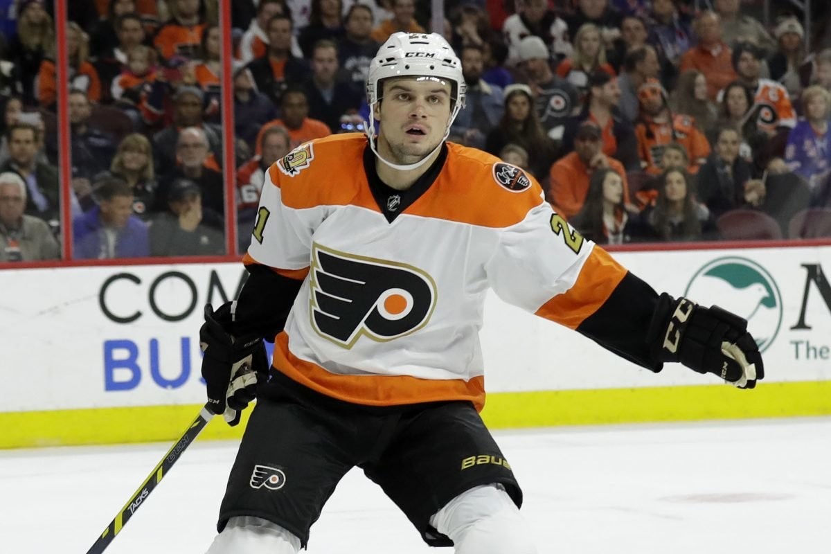 Flyers' Scott Laughton signs two-year extension