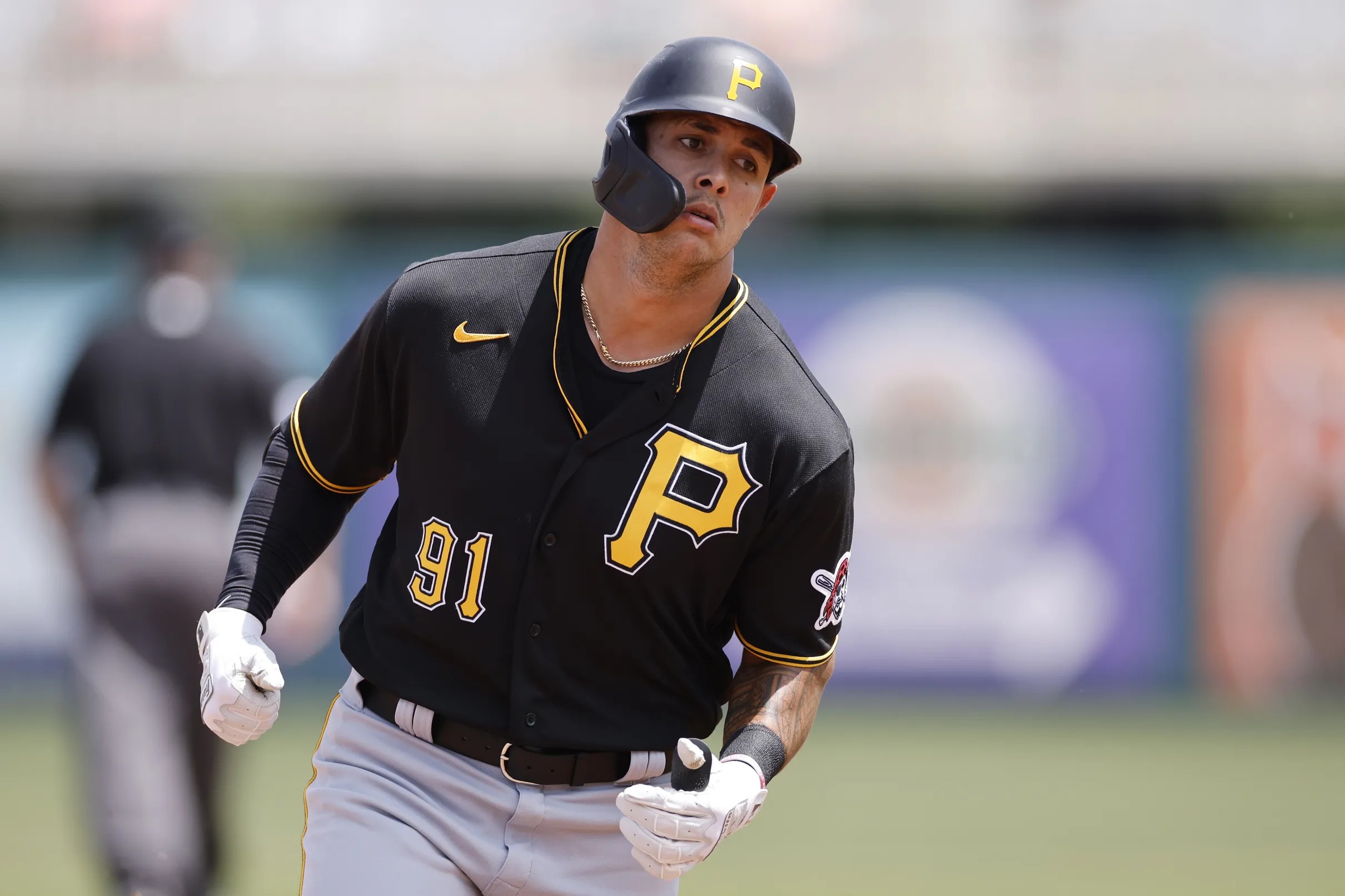 Is Bligh Madris a future option at first base?