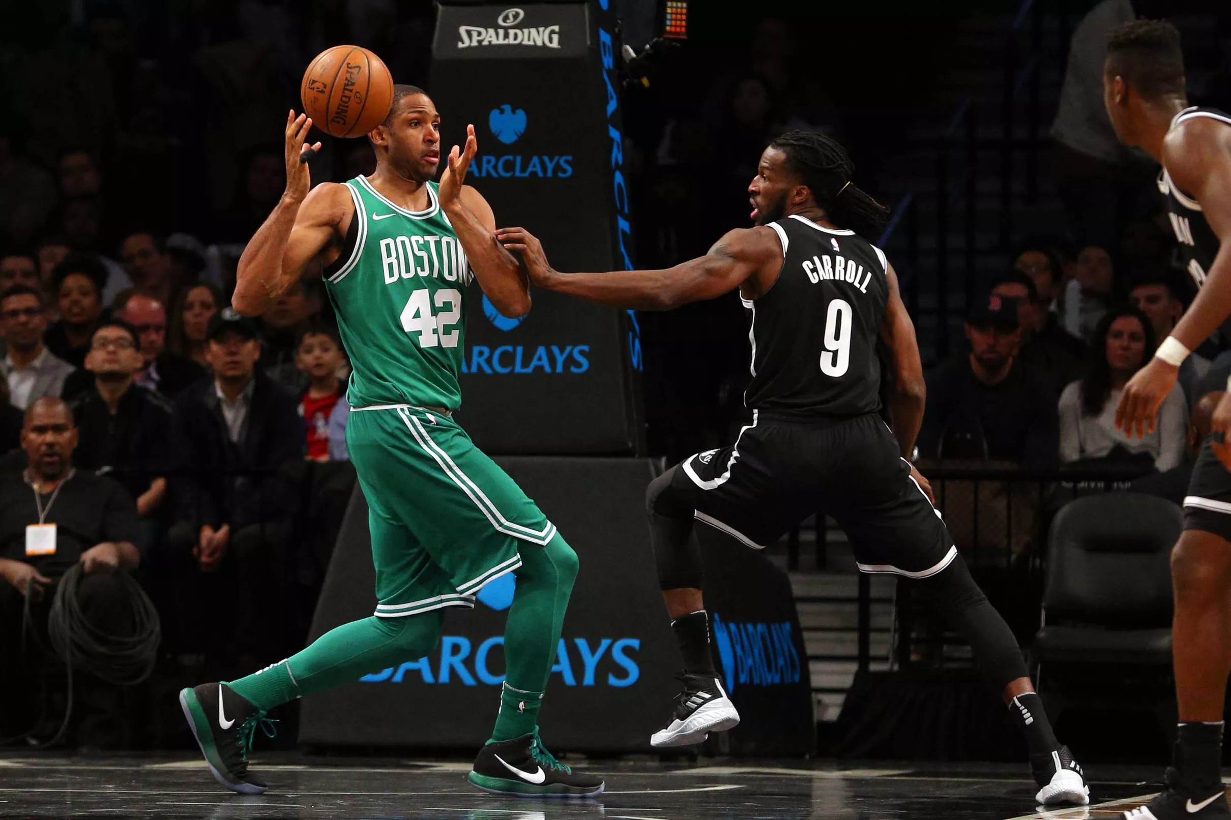 Celtics win 13th straight game over Nets 108-99