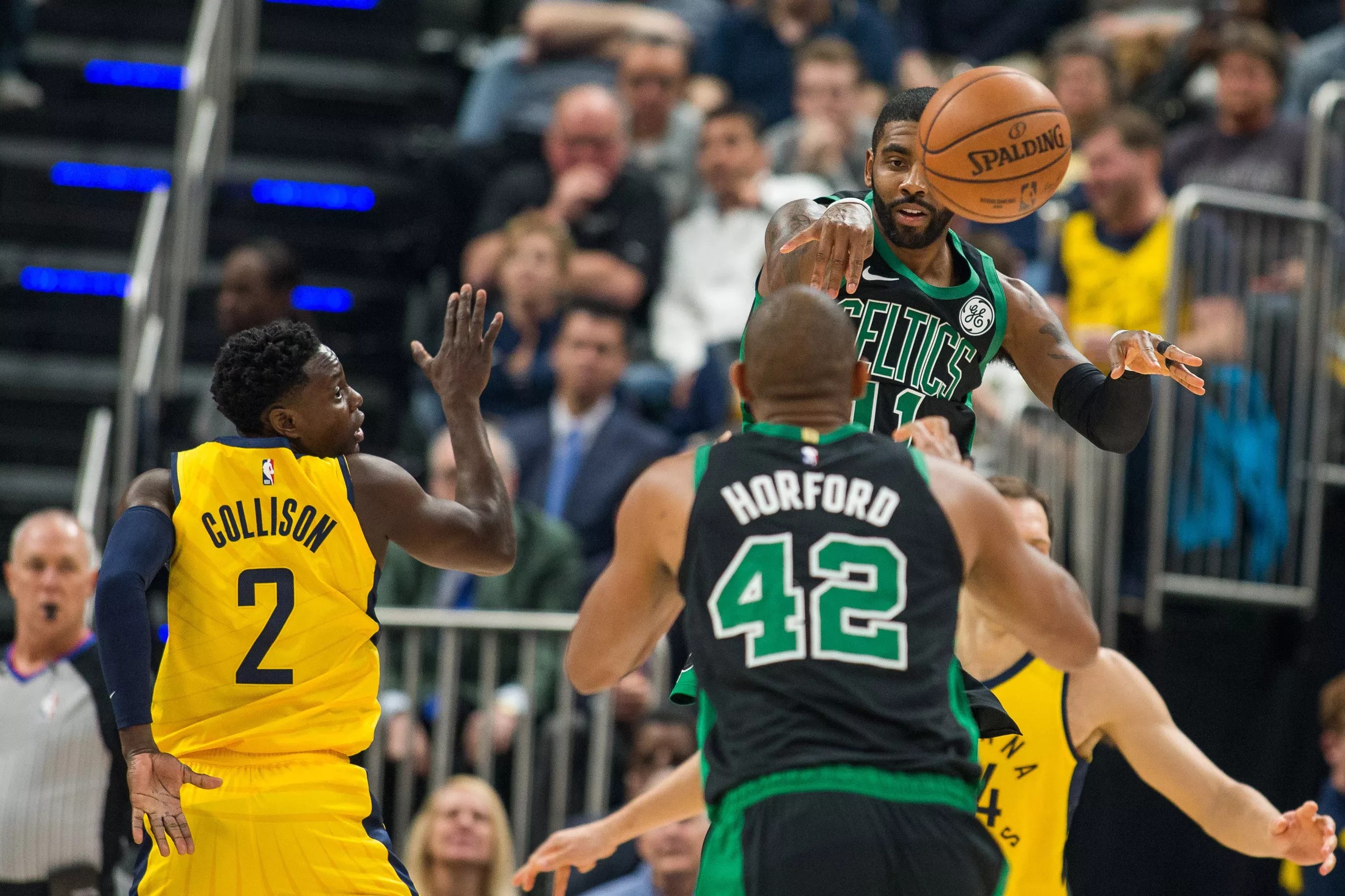 Kyrie Irving and Al Horford close out Pacers in Game 3