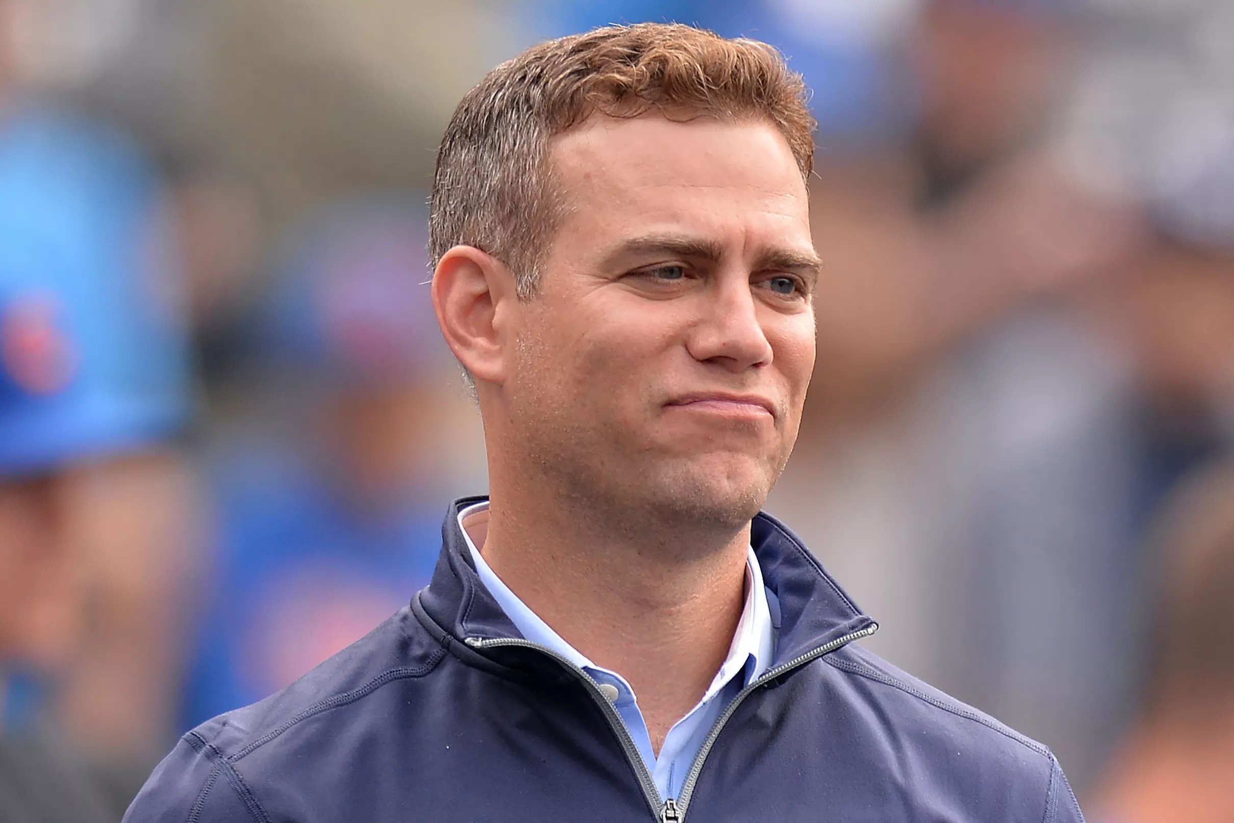 Theo Epstein talks about the Cubs’ future ... and kicking field goals