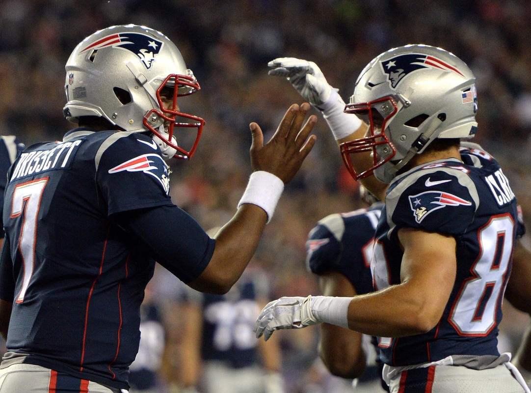 Jacoby Brissett solid, but Pats' lose wild preseason finale