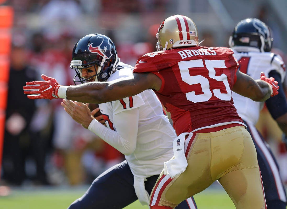 49ers release LB Ahmad Brooks after 8 seasons with team