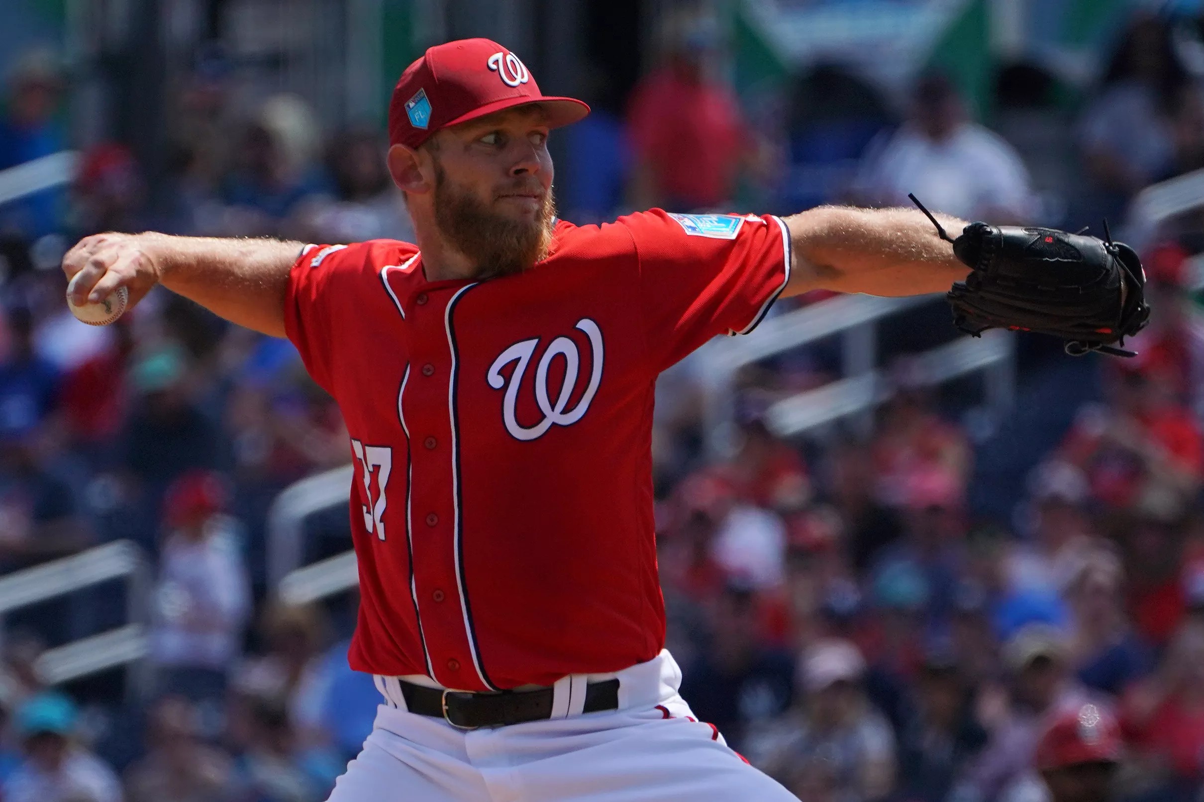 Stephen Strasburg strikes out 10; Washington Nationals 4-2 over St ...