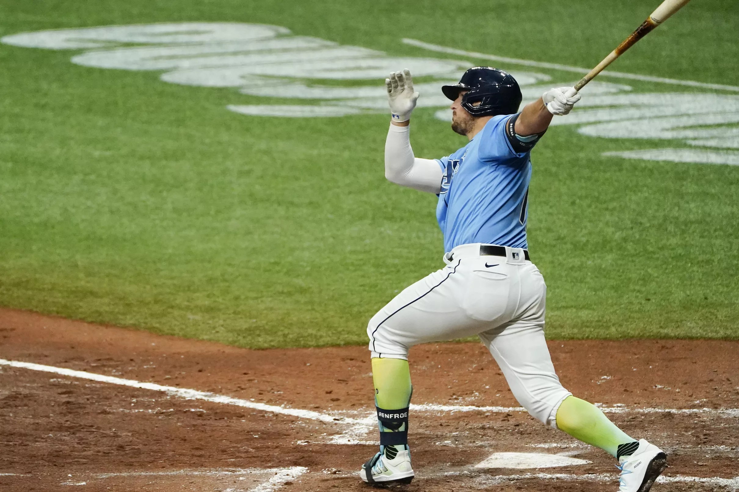 Hunter Renfroe hits the first grand slam in Rays postseason history