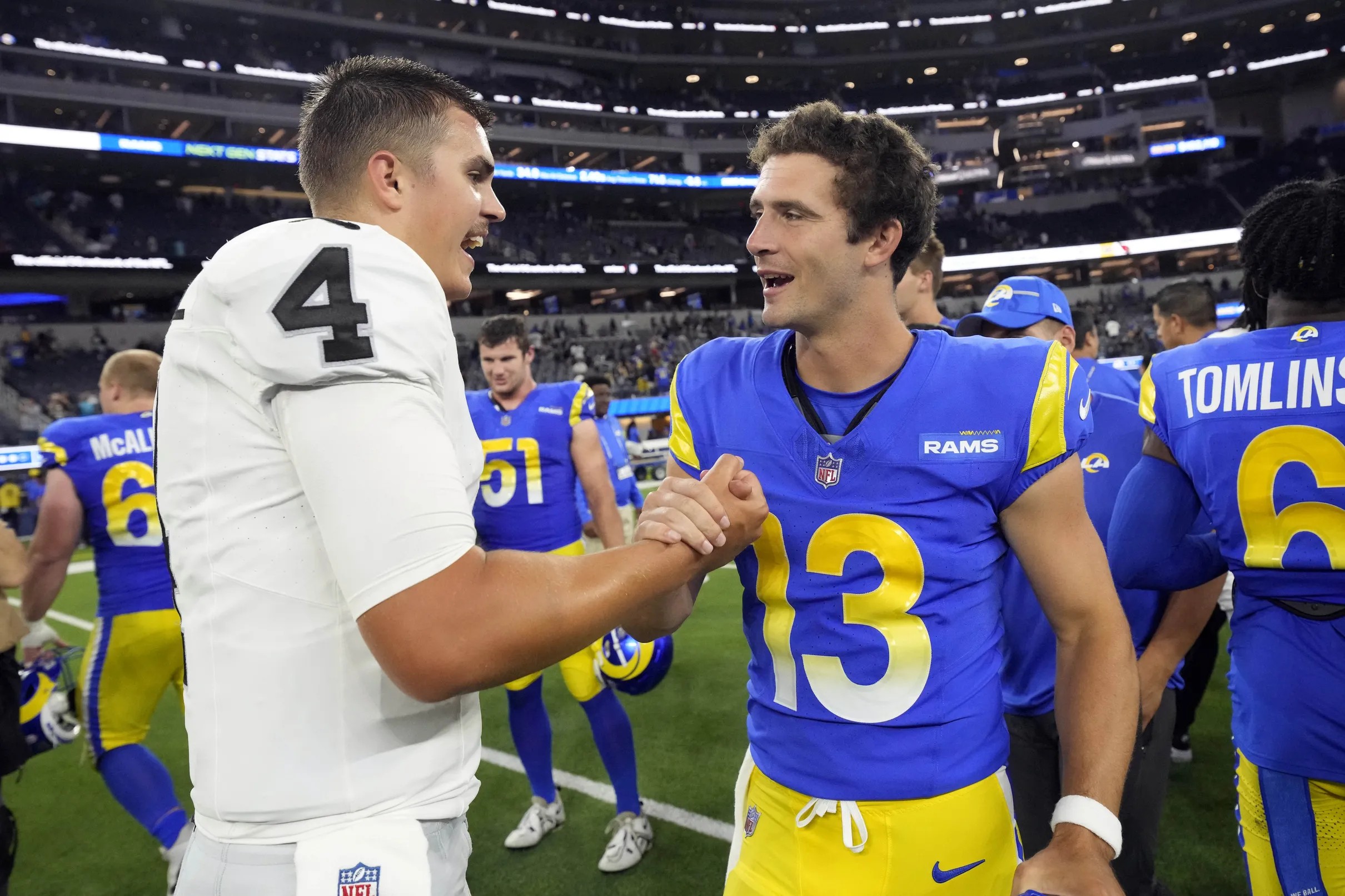 Rams fans could keep an eye on these rookie QBs picked after Stetson ...