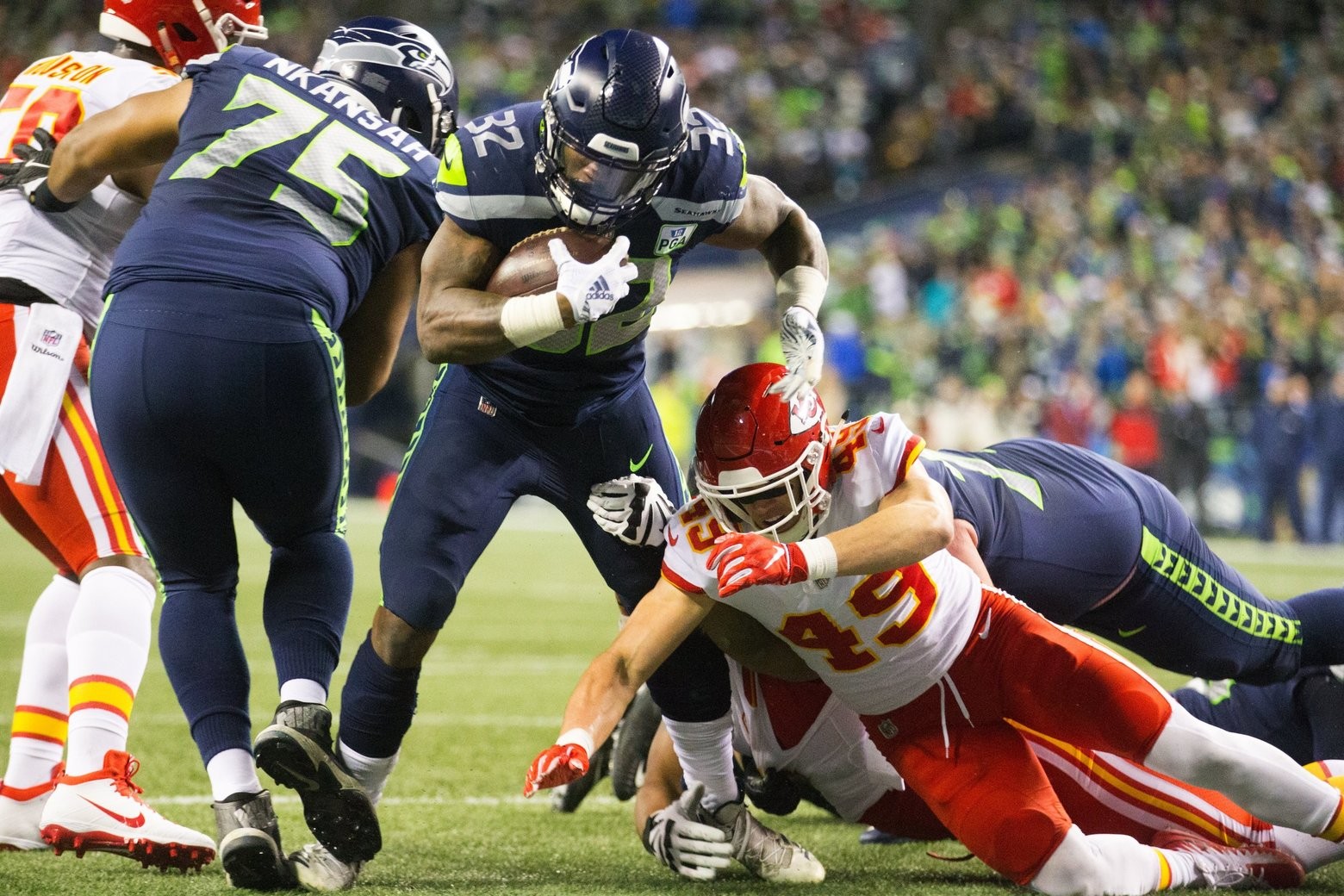 Chris Carson knew he could rush for 1,000 yards if healthy. His new ...