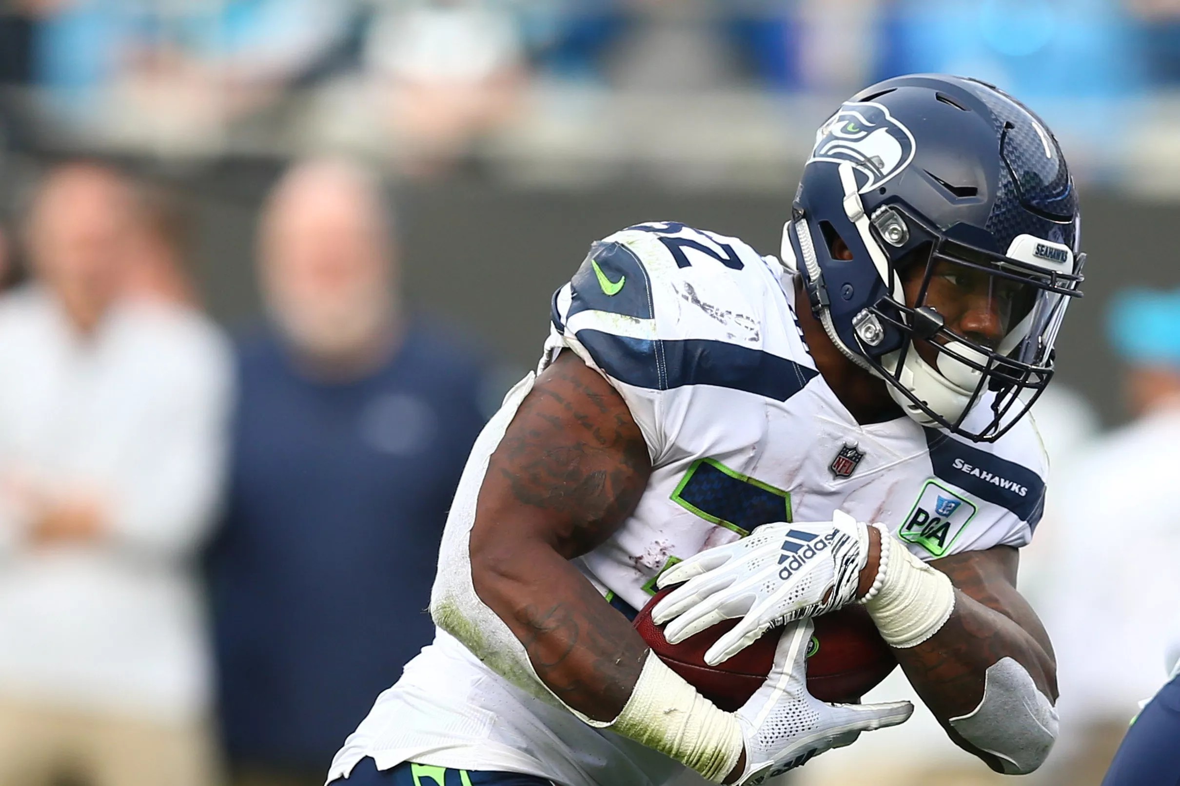 Chris Carson has led the improvement in the Seahawks ground game