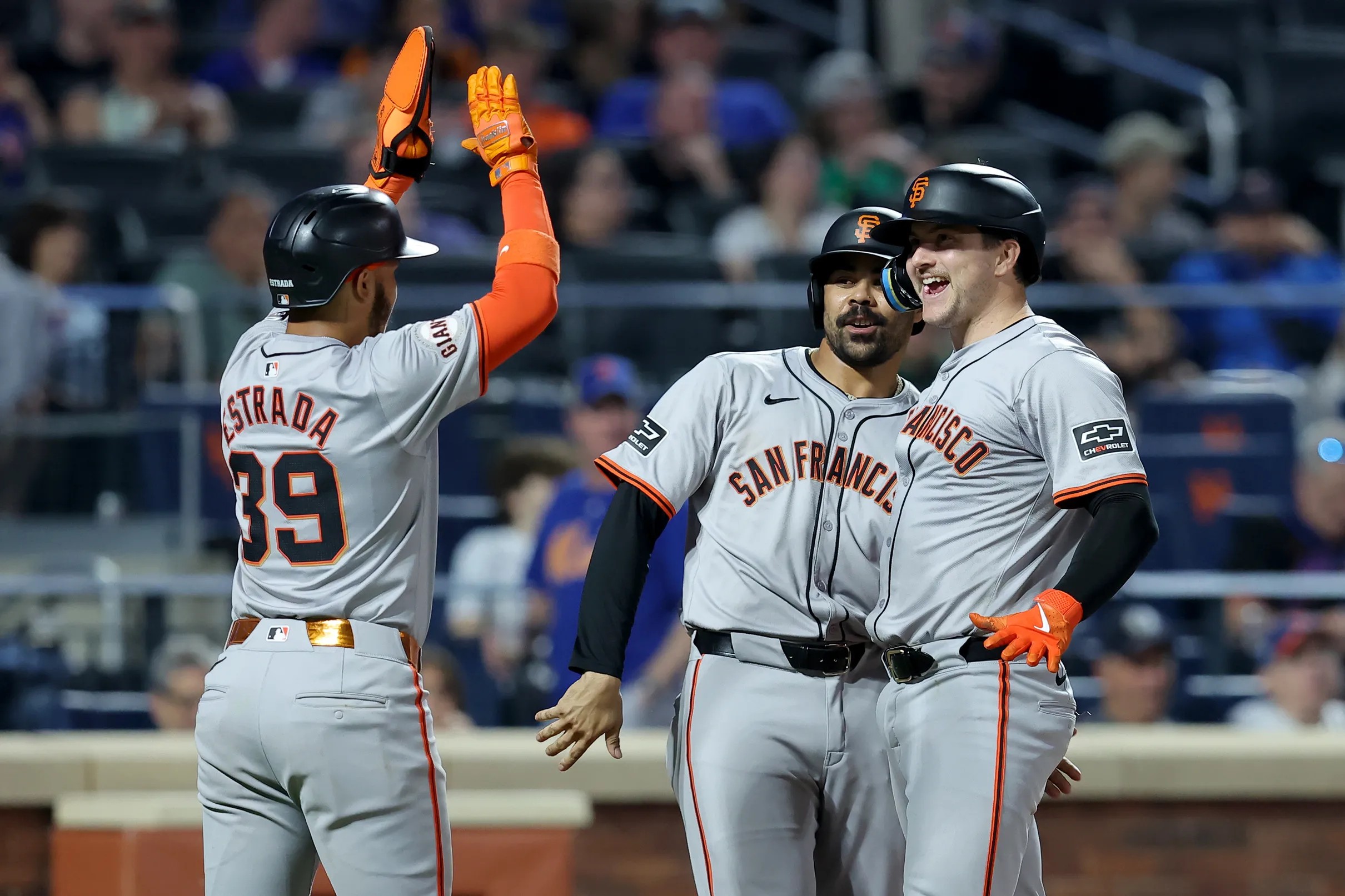 Some guys named Patrick Bailey and Matt Chapman steal third historic ...