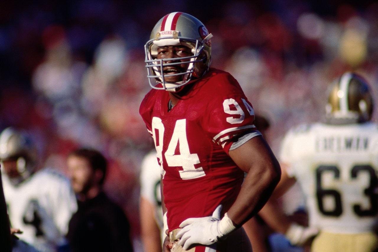 49ers Great Charles Haley Receives Hall of Fame Gold Jacket