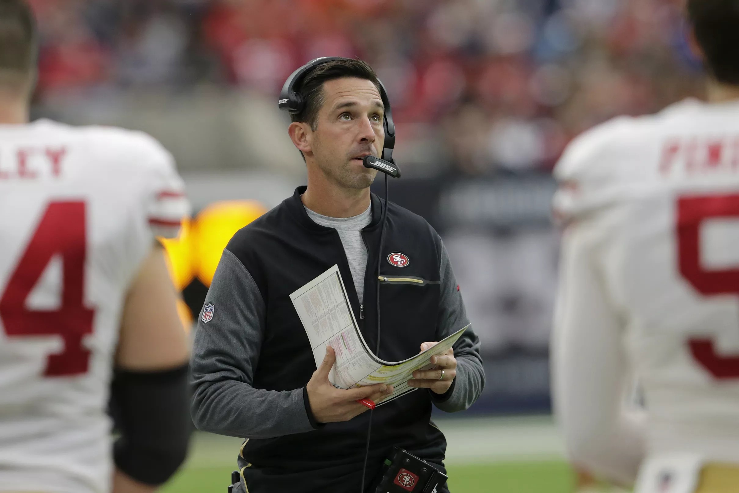 Kyle Shanahan says his goal is to ‘see how bad a draft pick we can get’