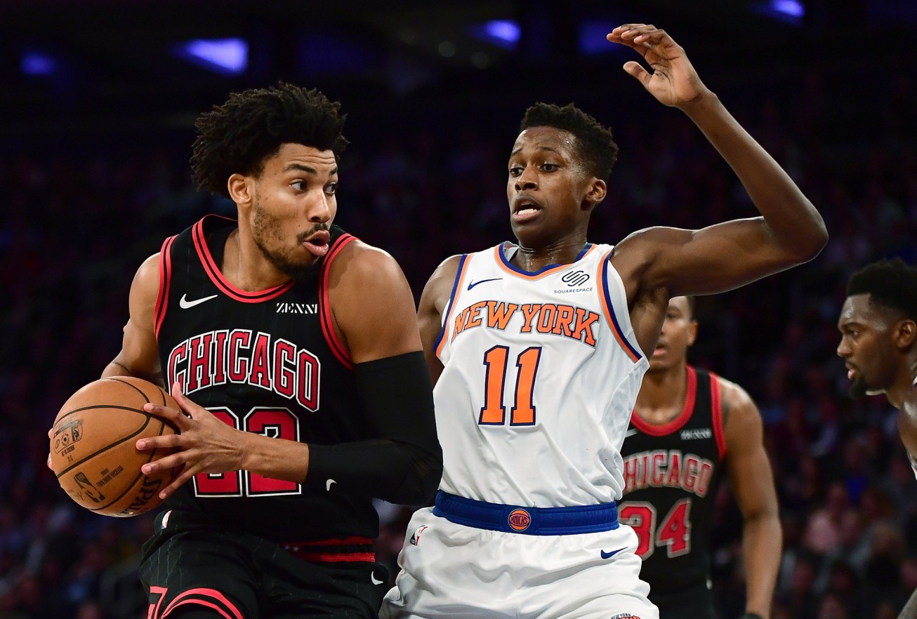 Why Frank Ntilikina’s scoreless night still pleased Knicks