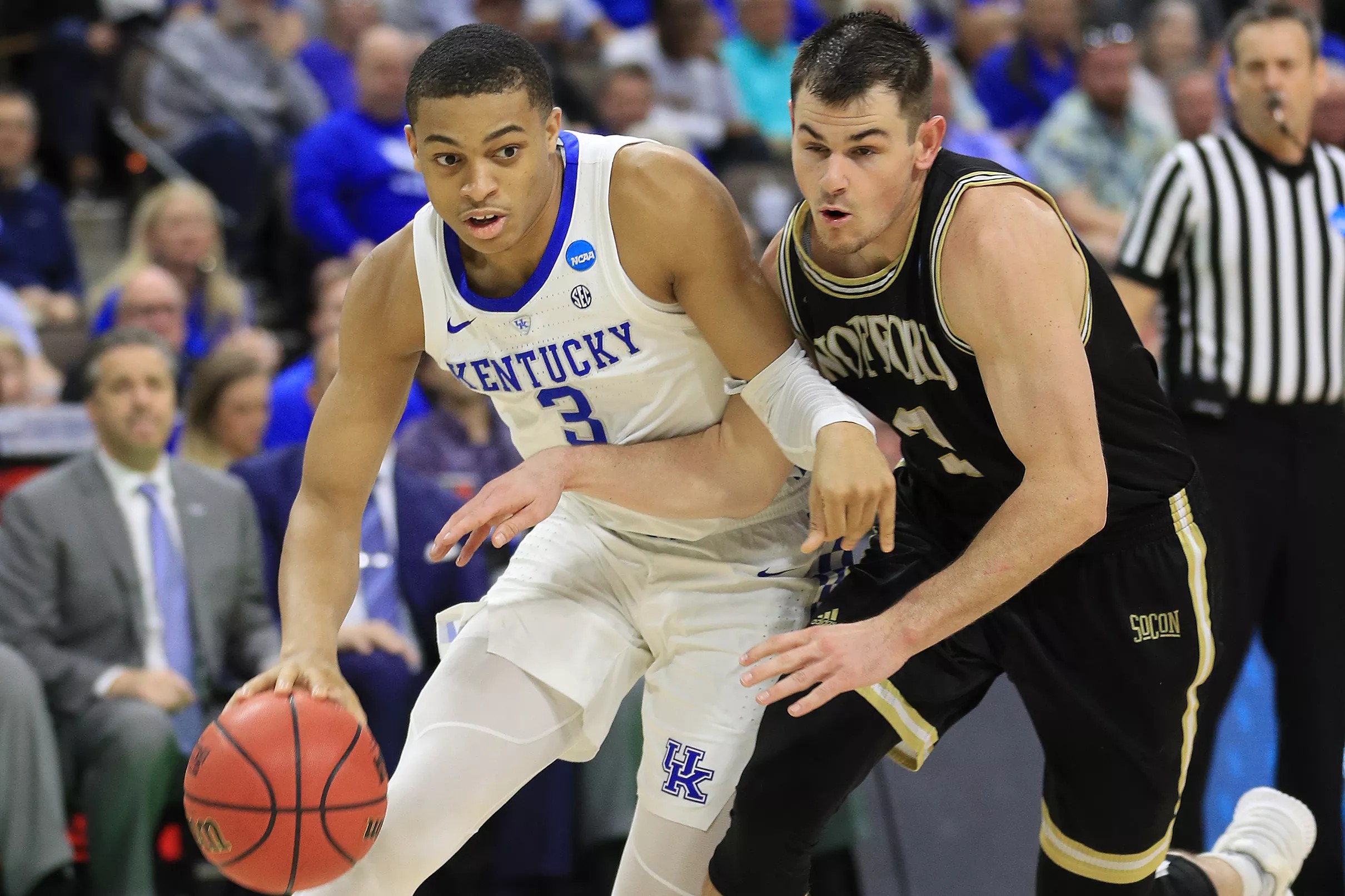 Spurs select Keldon Johnson with the 29th pick in the 2019 Draft