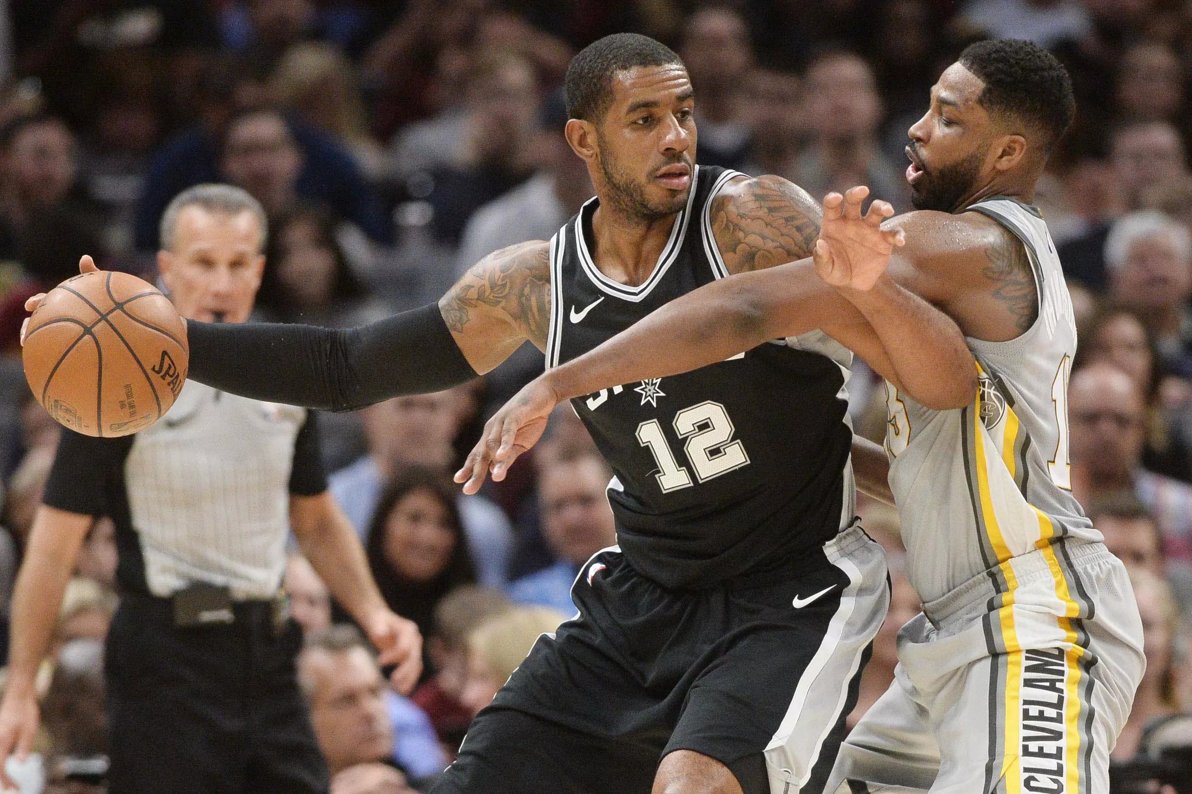 San Antonio @ Cleveland, Final Score: Spurs rip Cavaliers late, 110-94