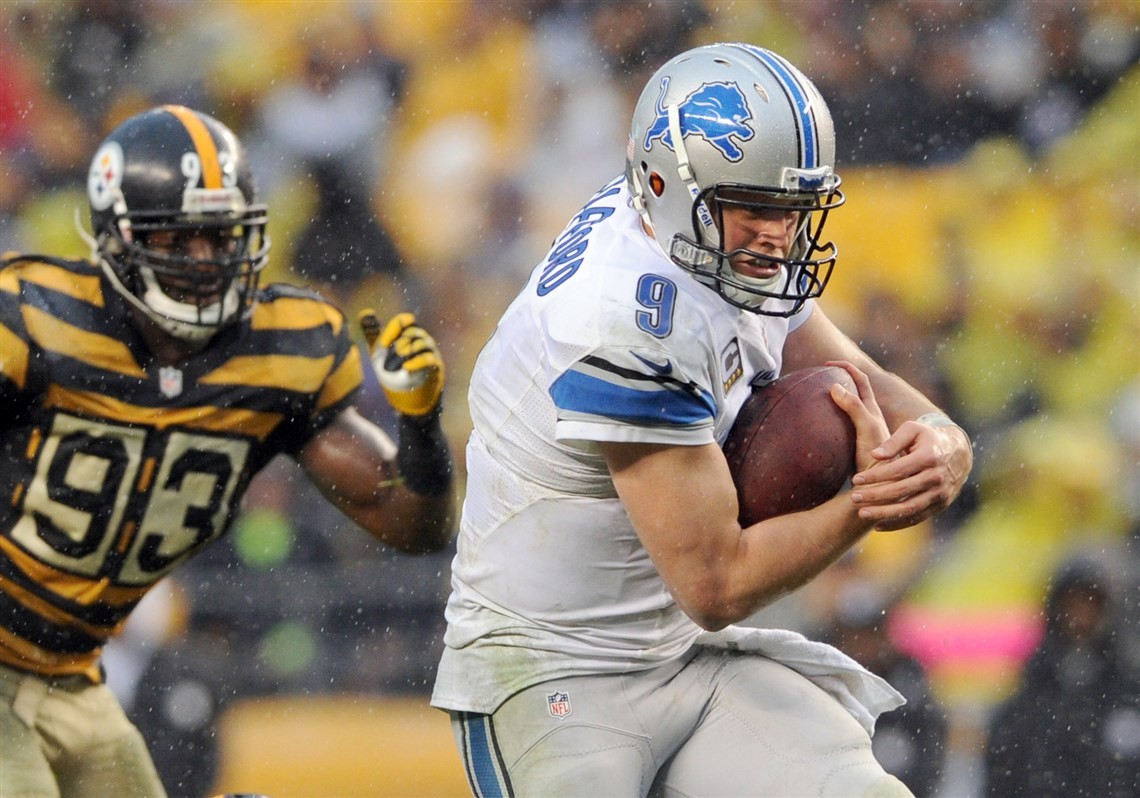 Matthew Stafford may be the toughest test yet for the Steelers pass defense