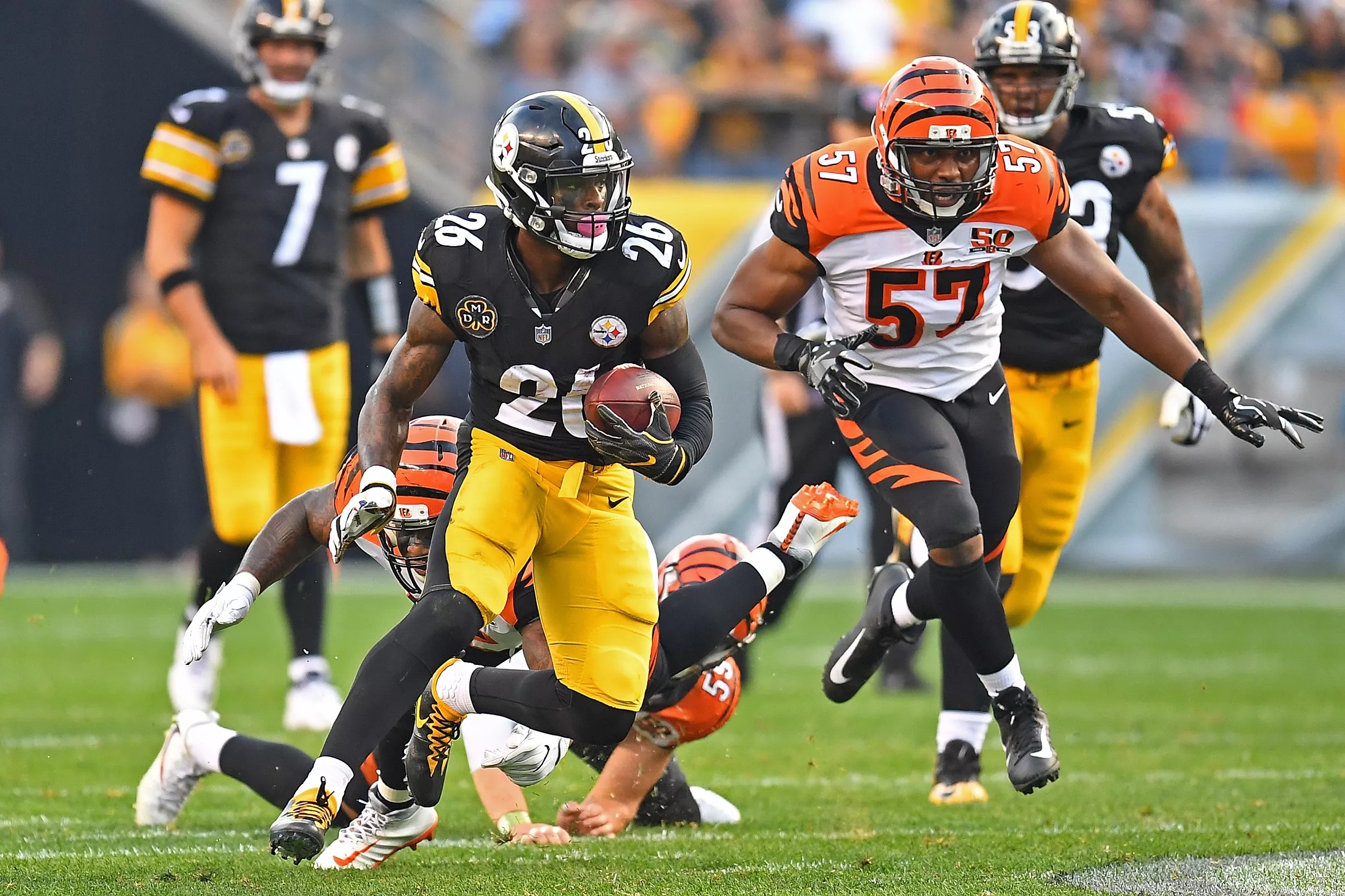 Steelers use now familiar formula in 29-14 victory over Bengals at ...