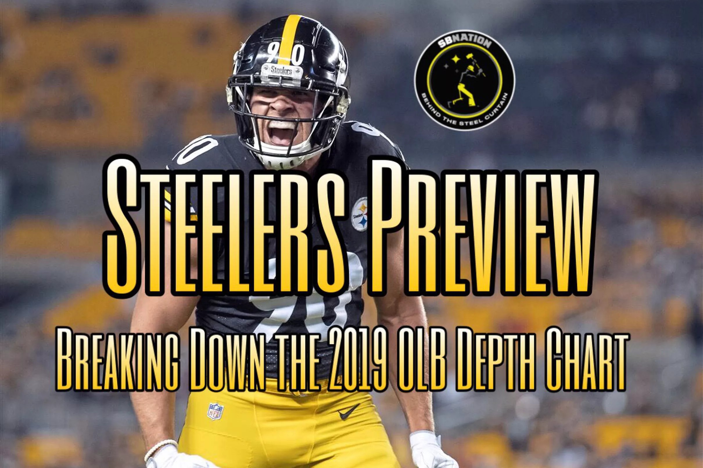 Steelers podcast previewing the 2019 depth chart outside linebacker
