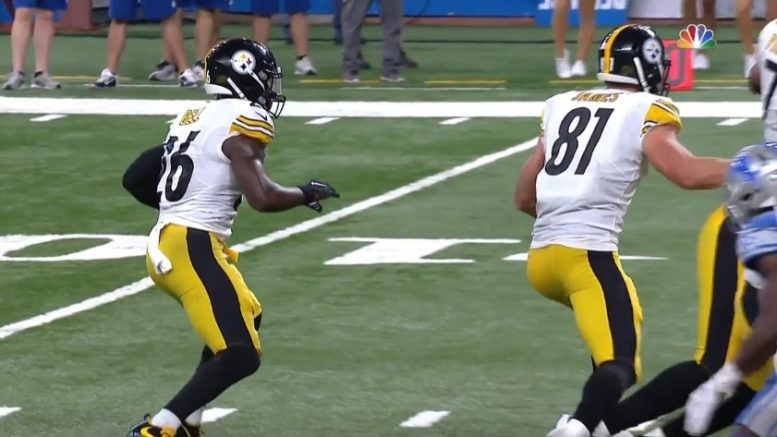 Steelers Bell Cow Back Not Great On 1st & 10 Runs In 2017