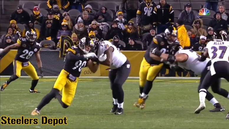 Film Room: T.J. Watt Showing Pass-Rush Repertoire