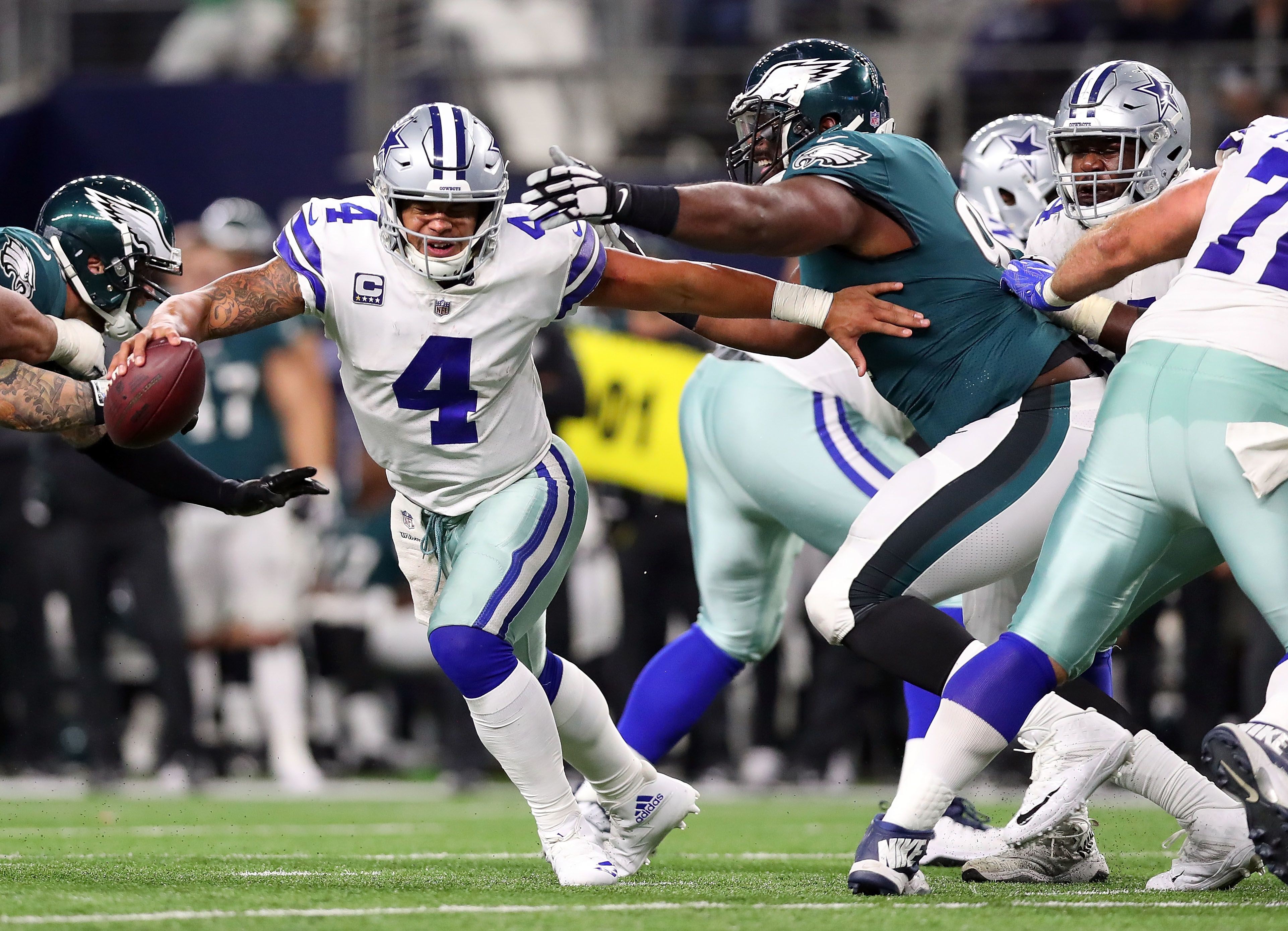 Philadelphia Eagles defense gives Dak Prescott a reality check