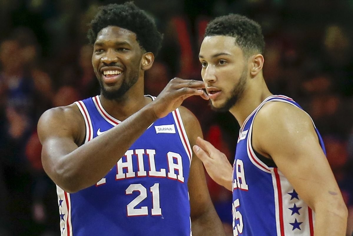 Joel Embiid, Ben Simmons in good standing after NBA all-star voting ...