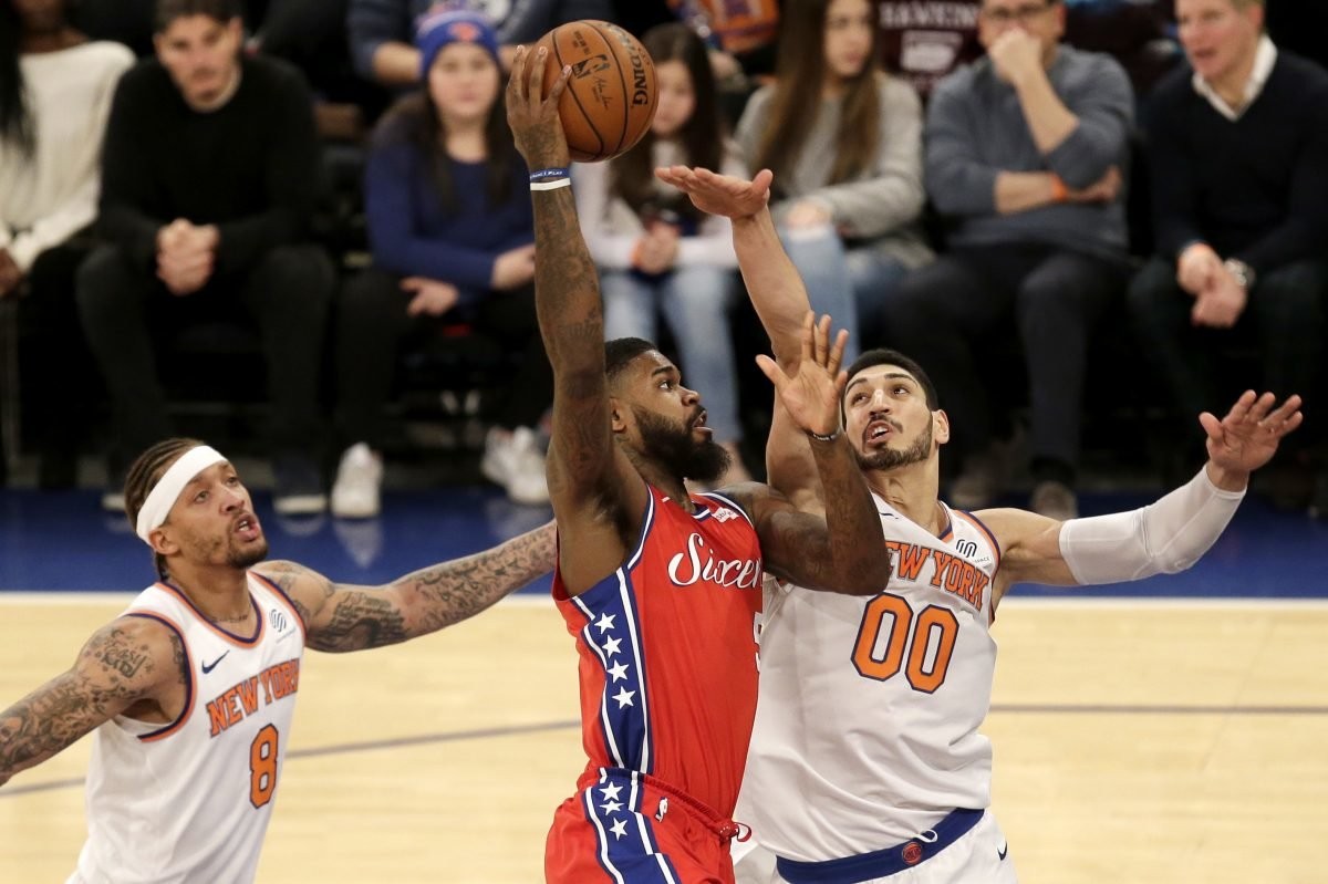 Sixers-Knicks observations, 'best' and 'worst' awards: Enes Kanter ...