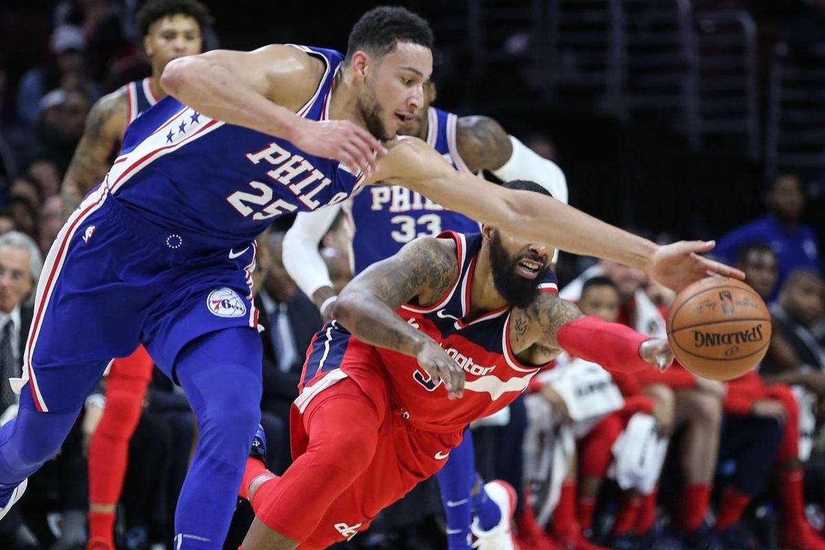 Simmons, Sixers hold on to beat Wizards, 118-113