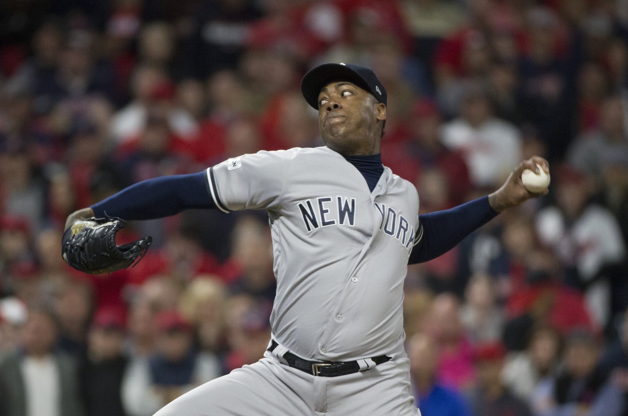 What Aroldis Chapman worked on to eliminate ‘rough patch’