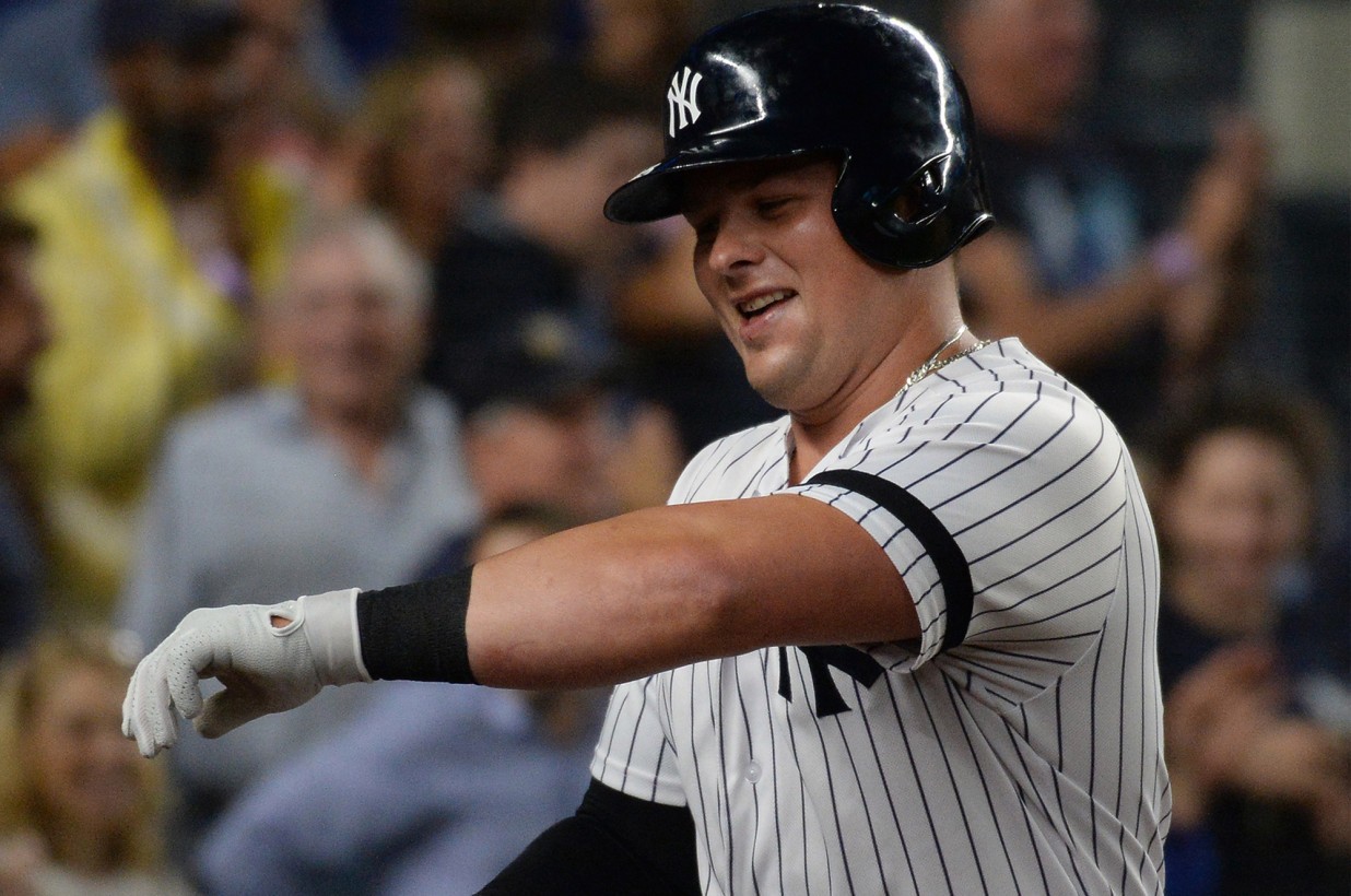 Luke Voit needed this Yankees moment