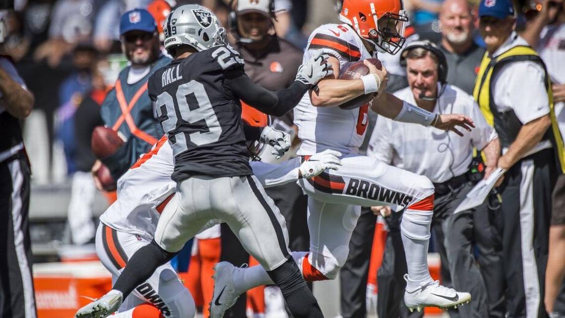 Oakland Raiders vs. Cleveland Browns