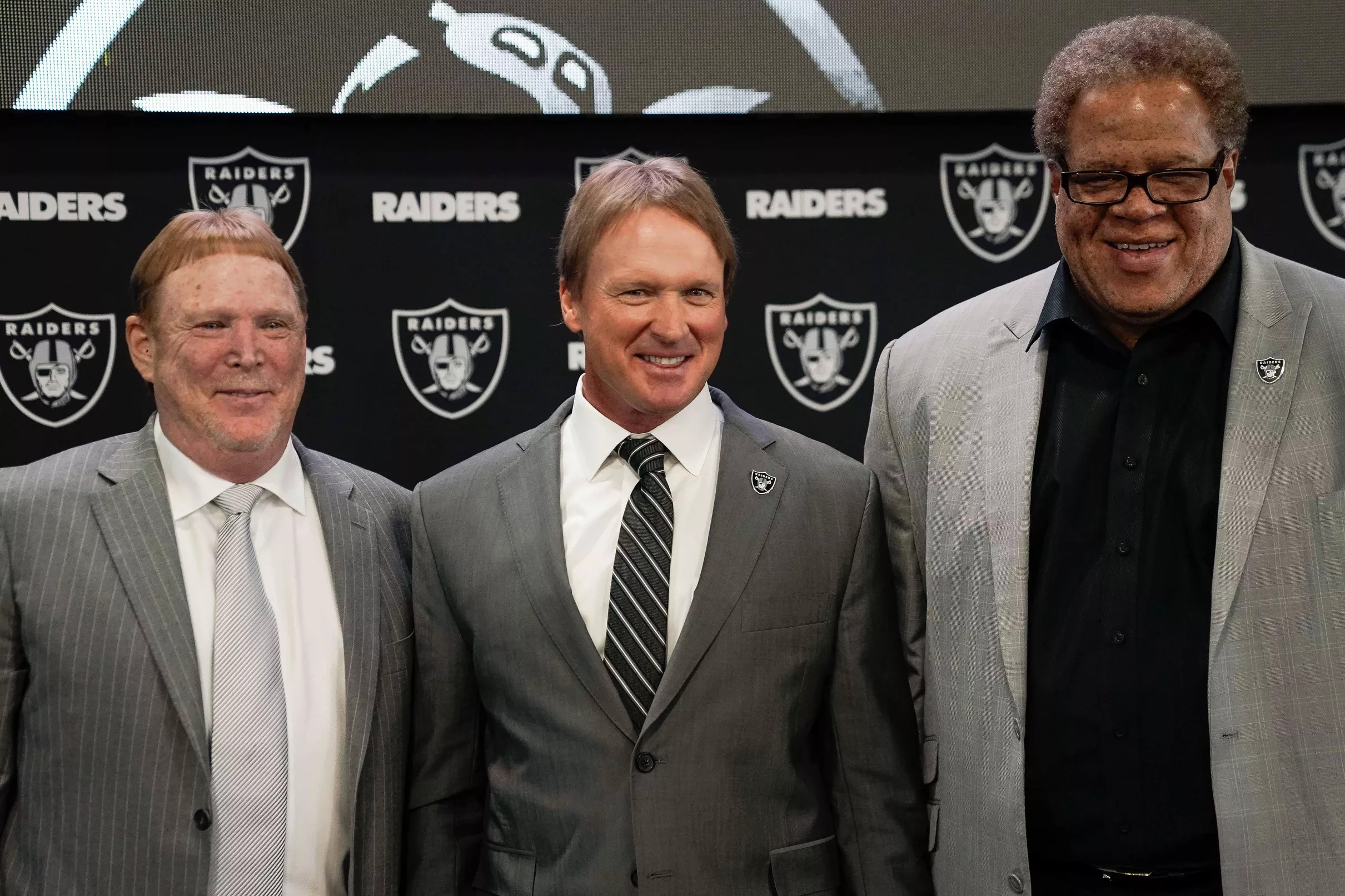 Mark Davis on Raiders head coach/GM relationship: Jon Gruden ‘builds a