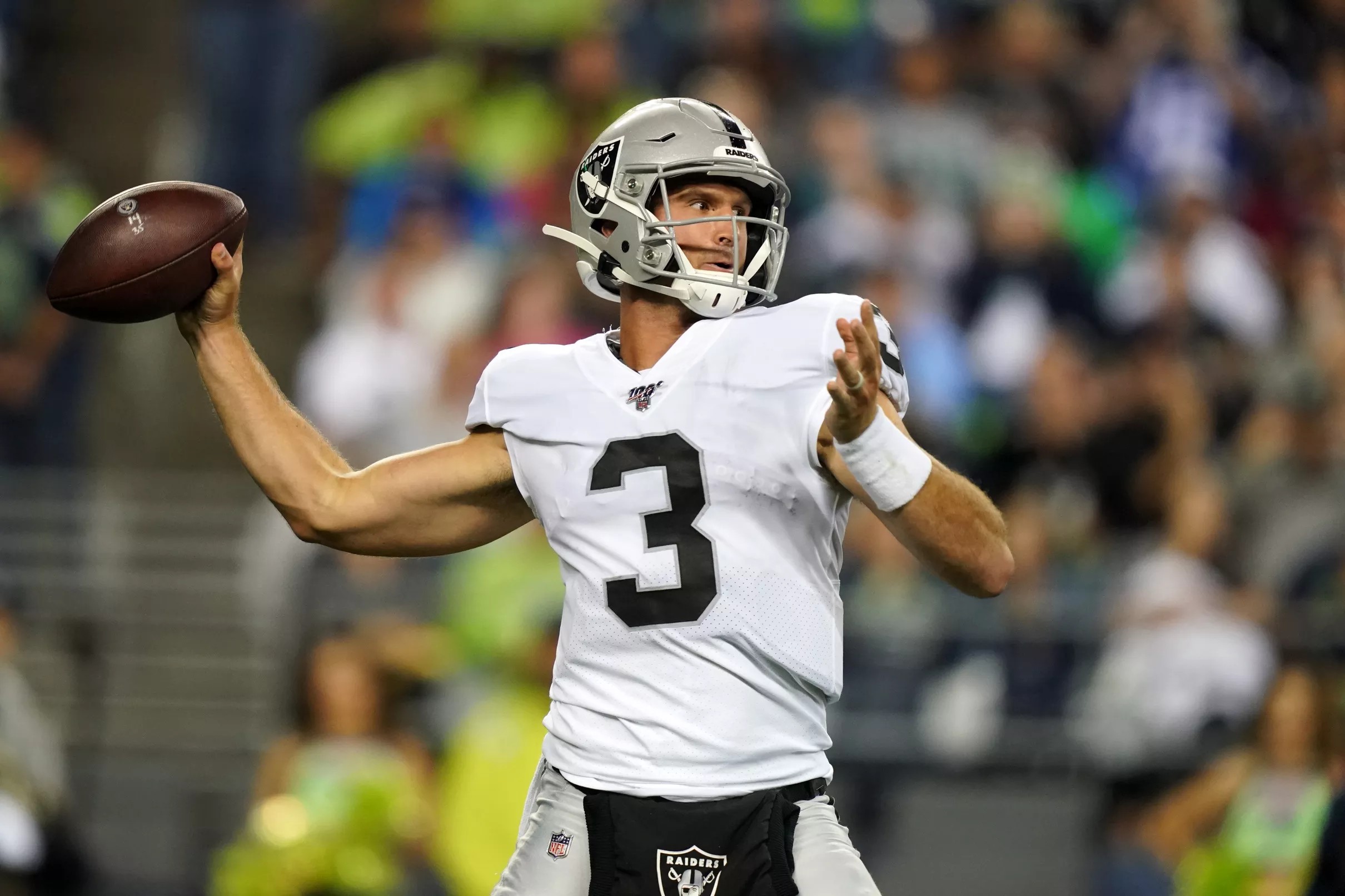 Raiders back down to three quarterbacks as Nathan Peterman goes on IR