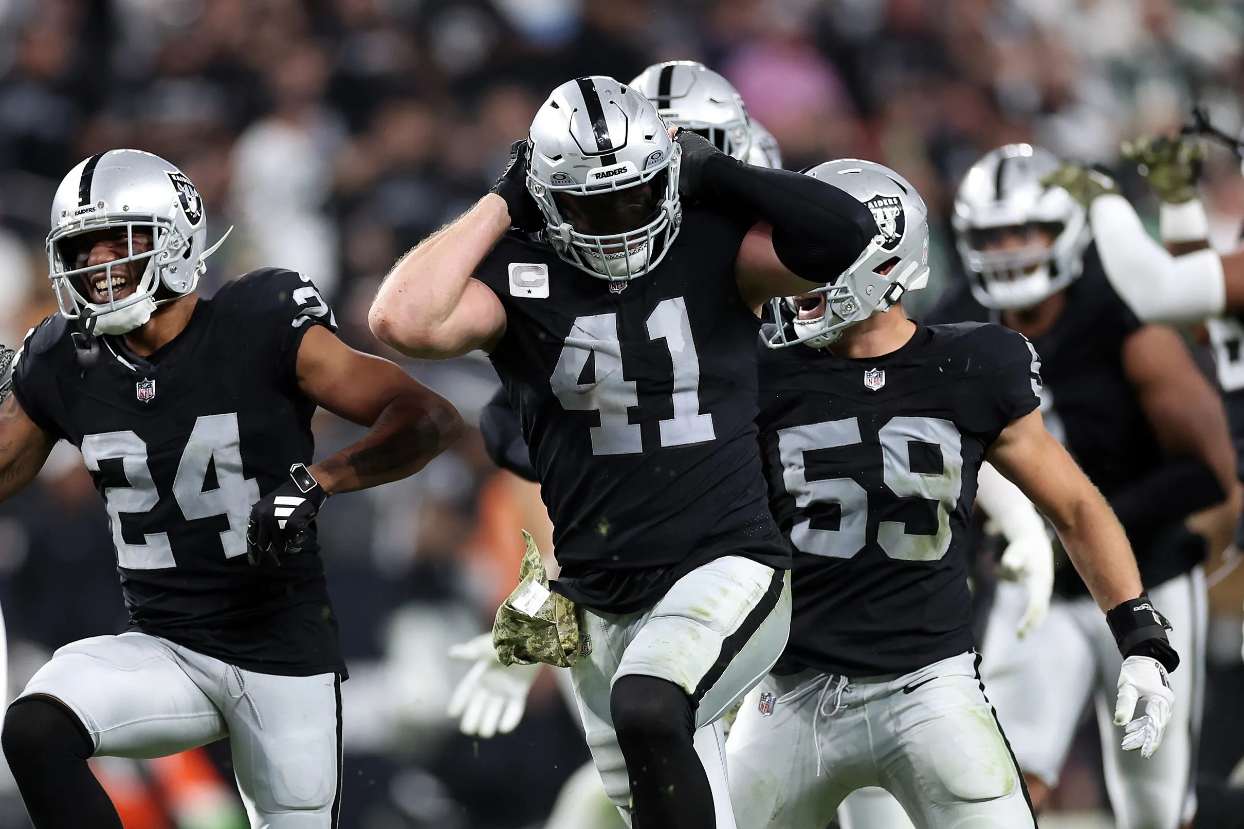 Film room: Robert Spillane shines in Raiders’ defensive battle