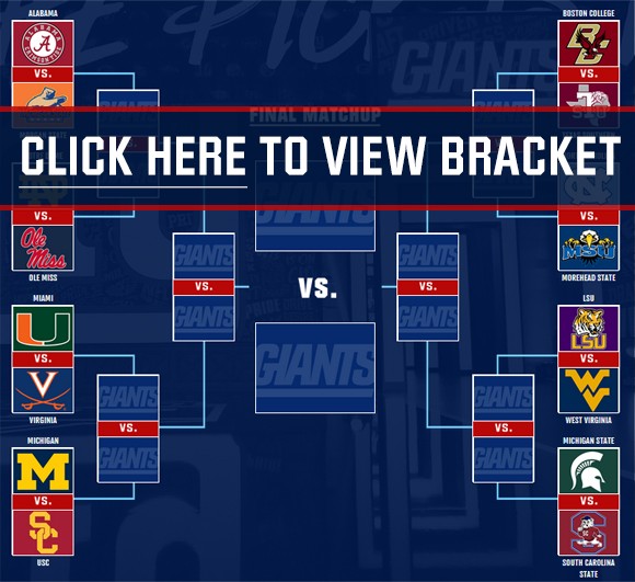 BRACKET CHALLENGE! What college produced the best Draft Picks?