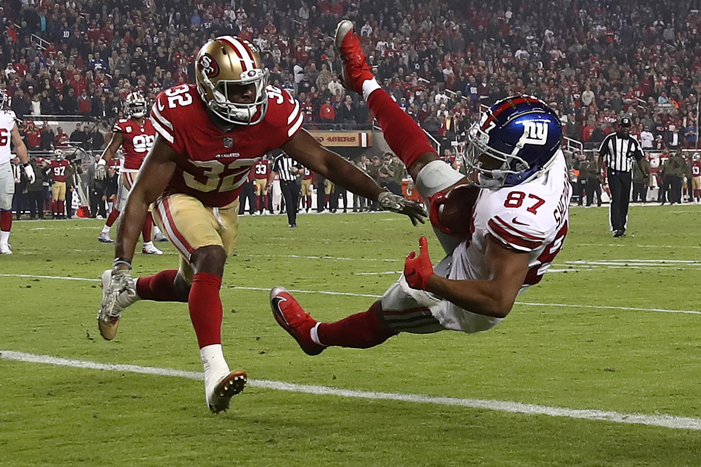 Plays that changed the game in a 27-23 Giants’ victory over the 49ers