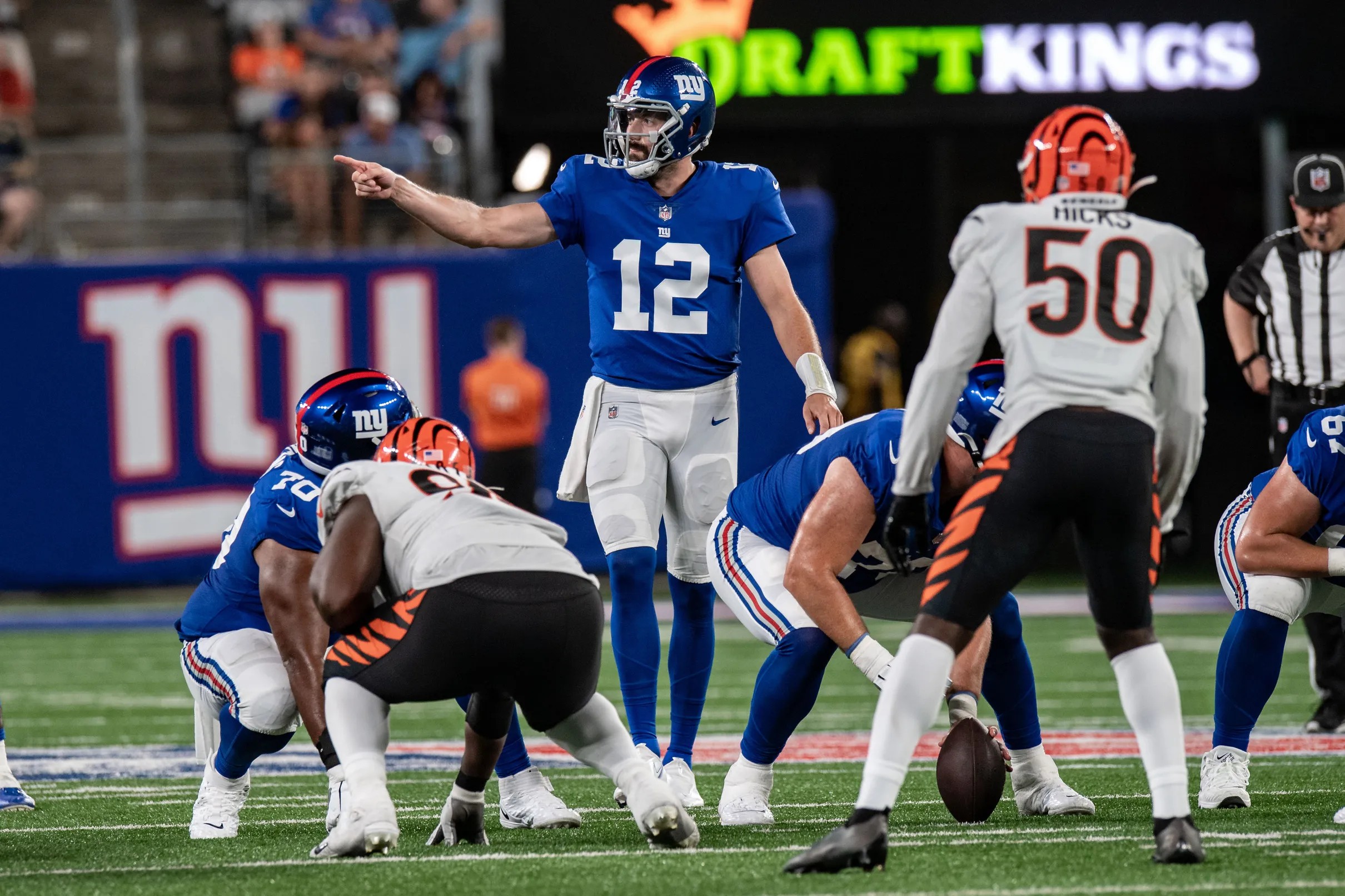 2022 Giants roster moves - QB Davis Webb released